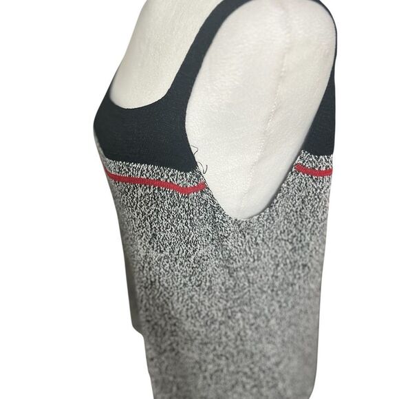 Sigrid Olsen Tank Top Hand Knit Large Square Neck Stretch Vintage Gray Red
Black - Picture 5 of 10